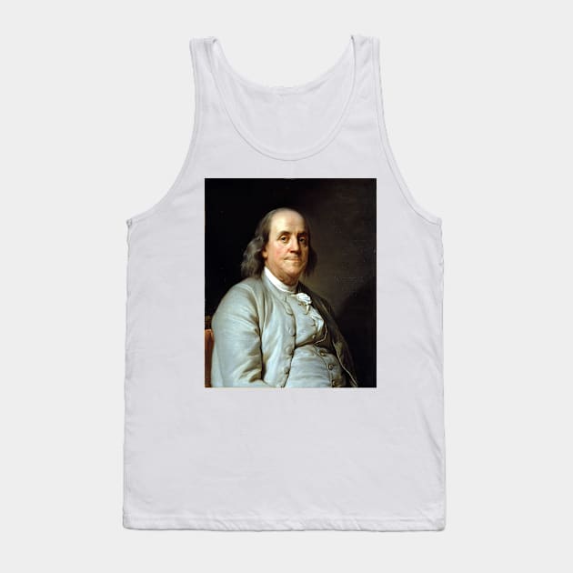 Joseph Siffrein Duplessis Benjamin Franklin Tank Top by pdpress